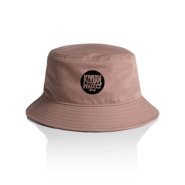 Cotton Bucket Hat - black logo Thumbnail