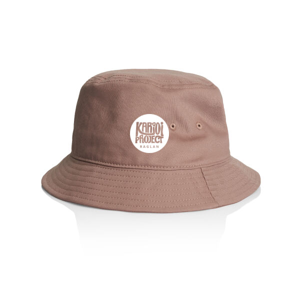 Women's Bucket Hat - White print Thumbnail